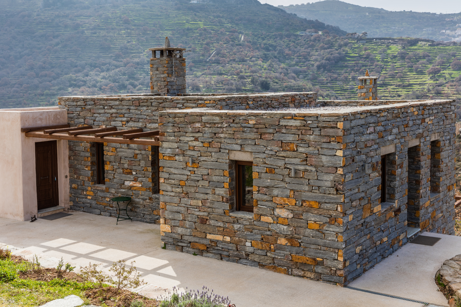 Παραδοσιακή βίλα στις Κυκλάδες